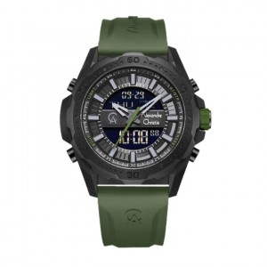 Alexandre Christie AC 9370 Black Green Army MHRIPBAGN